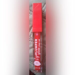 Sheer Red Lip Plumper Gloss